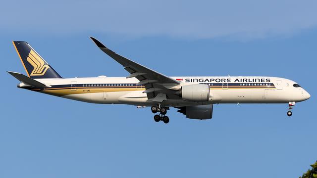 9V-SME:Airbus A350:Singapore Airlines